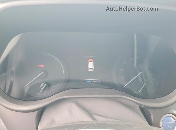 5TDXRKEC1RS206196 2024 TOYOTA SIENNA White Instrument cluster view