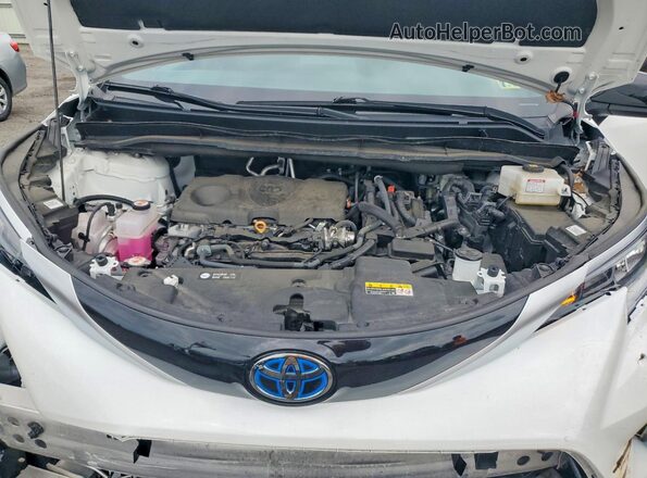 5TDXRKEC1RS206196 2024 TOYOTA SIENNA White Engine compartment view