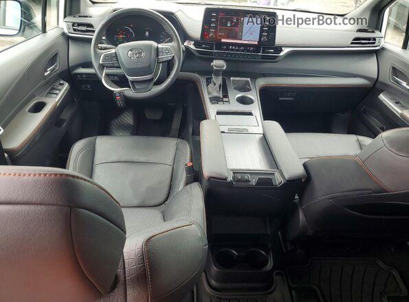 5TDXRKEC1RS206196 2024 TOYOTA SIENNA White Dashboard view