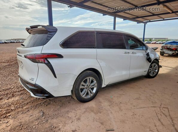 5TDXSKFC0MS032259 2021 TOYOTA SIENNA White Tył prawy