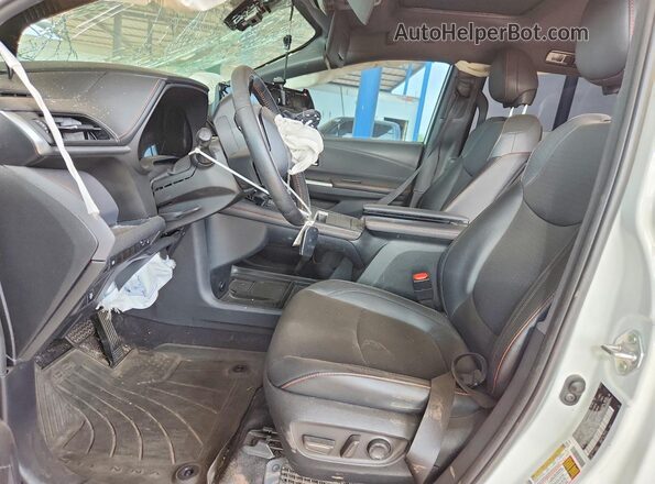 5TDXSKFC0MS032259 2021 TOYOTA SIENNA White Widok wnętrza z przodu
