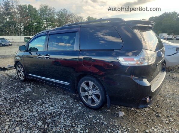 5TDXZ3DC1HS864512 2017 TOYOTA SIENNA Черный Задняя левая четверть