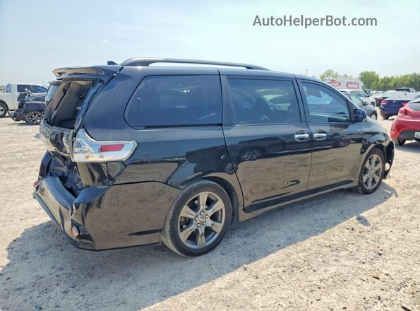 5TDXZ3DC5JS915399 2018 TOYOTA SIENNA Black Trasero derecho