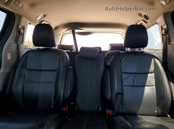 5TDXZ3DC5JS915399 2018 TOYOTA SIENNA Black Vista de los asientos traseros