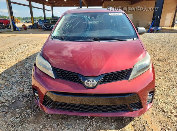 5TDXZ3DC6LS023617 2020 TOYOTA SIENNA Burgundy Front view