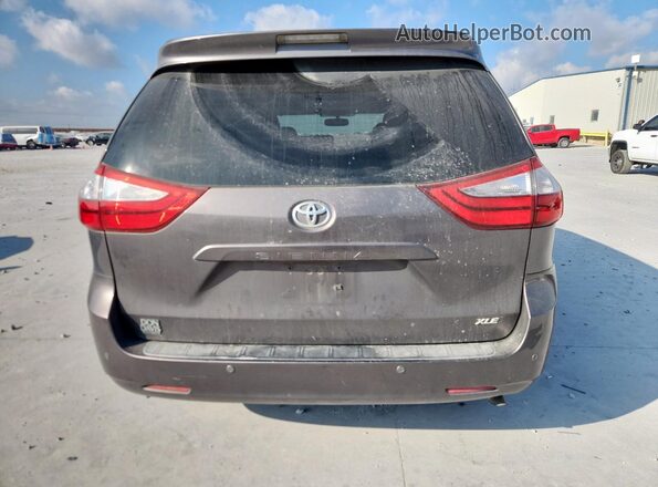 5TDYK3DC5GS705807 2016 TOYOTA SIENNA Серый Вид сзади