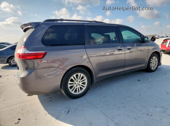5TDYK3DC5GS705807 2016 TOYOTA SIENNA Серый Задняя правая четверть