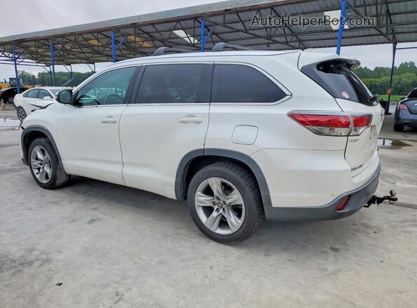 5TDYKRFH4GS137478 2016 TOYOTA HIGHLANDER White Задня ліва чверть