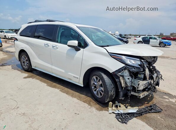 5TDYRKEC0MS002728 2021 TOYOTA SIENNA White Front right