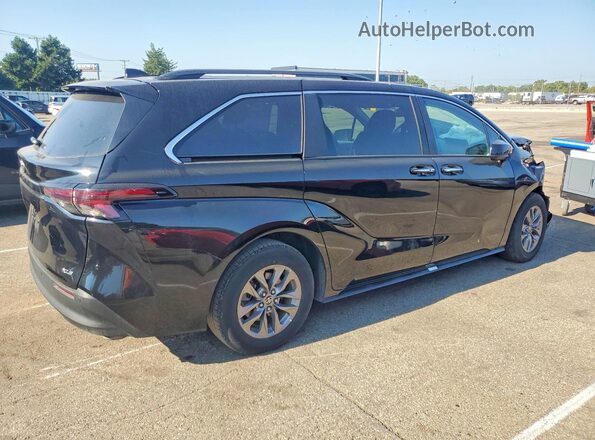 5TDYRKEC0TS291768 2026 TOYOTA SIENNA Black Передня права чверть
