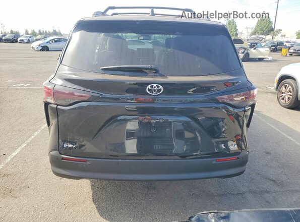 5TDYRKEC2TS293456 2026 TOYOTA SIENNA Black Rear view