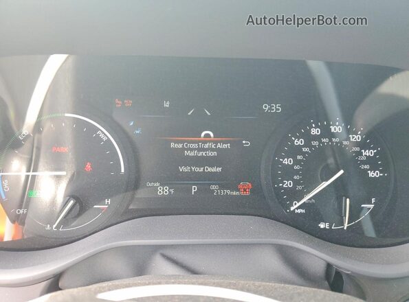 5TDYRKEC2TS293456 2026 TOYOTA SIENNA Black Instrument cluster view