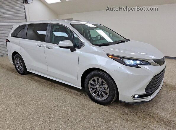 5TDYRKEC8RS187747 2024 TOYOTA SIENNA White წინა მარჯვენა