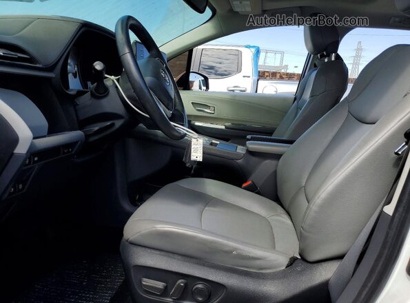 5TDYSKFCXPS078447 2023 TOYOTA SIENNA Белый Вид салона спереди