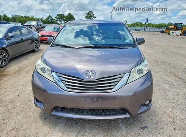 5TDYZ3DC1HS809336 2017 TOYOTA SIENNA Gray Front view