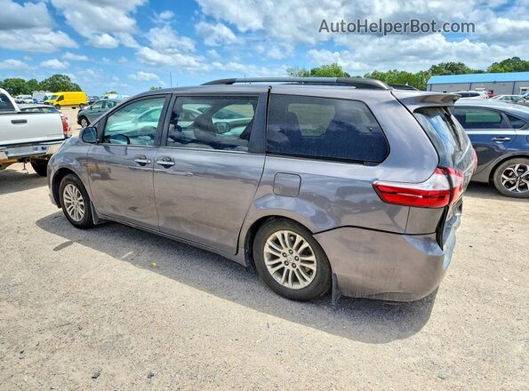 5TDYZ3DC1HS809336 2017 TOYOTA SIENNA Gray Rear left
