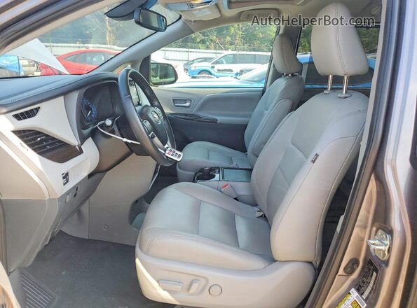 5TDYZ3DC1LS040703 2020 TOYOTA SIENNA Серый Вид салона спереди