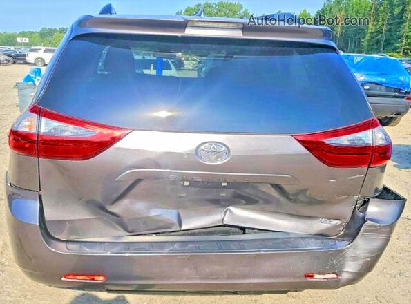 5TDYZ3DC1LS040703 2020 TOYOTA SIENNA Серый Вид сзади