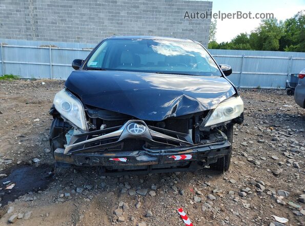 5TDYZ3DC5JS934927 2018 TOYOTA SIENNA Black Вид спереду