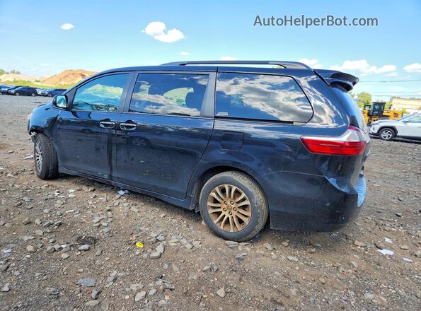 5TDYZ3DC5JS934927 2018 TOYOTA SIENNA Black Задня ліва чверть