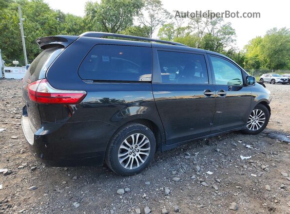 5TDYZ3DC5JS934927 2018 TOYOTA SIENNA Black Задня права чверть