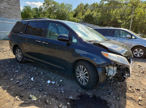 5TDYZ3DC5JS934927 2018 TOYOTA SIENNA Black Передня права чверть