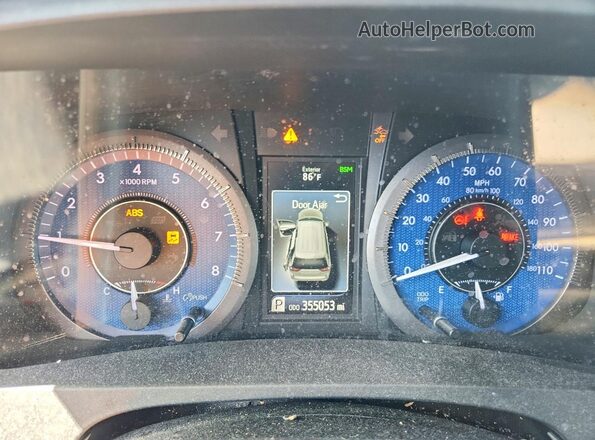 5TDYZ3DC5JS934927 2018 TOYOTA SIENNA Black Вид щитка приладів