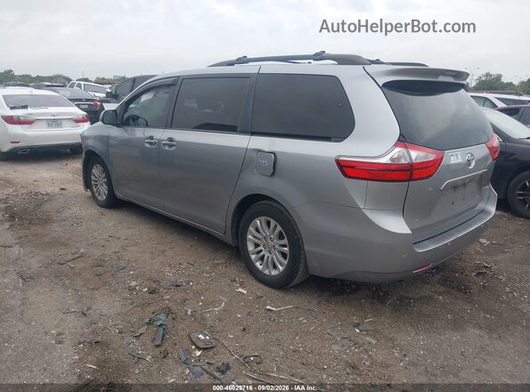 5TDYZ3DC6HS844227 2017 TOYOTA SIENNA Серебряный Задняя левая четверть