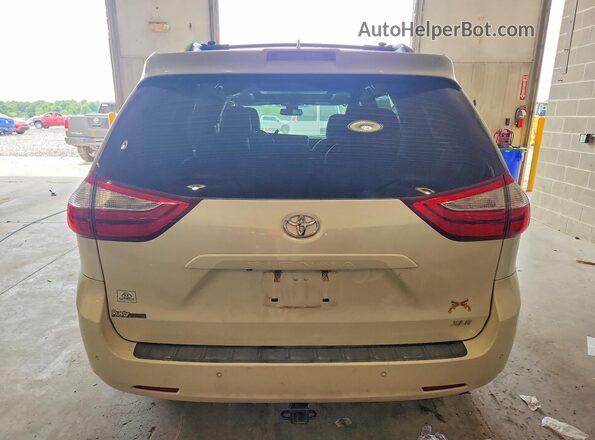 5TDYZ3DC6JS936346 2018 TOYOTA SIENNA White Вид ззаду
