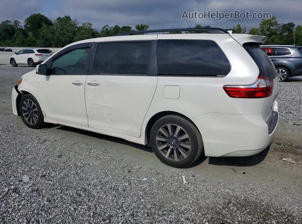 5TDYZ3DC7JS959361 2018 TOYOTA SIENNA White Rear left