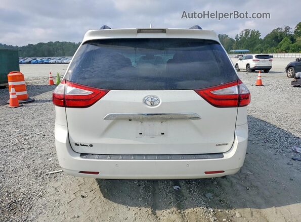 5TDYZ3DC7JS959361 2018 TOYOTA SIENNA White Rear view