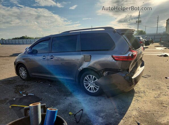 5TDYZ3DCXHS797378 2017 TOYOTA SIENNA Серый Задняя левая четверть