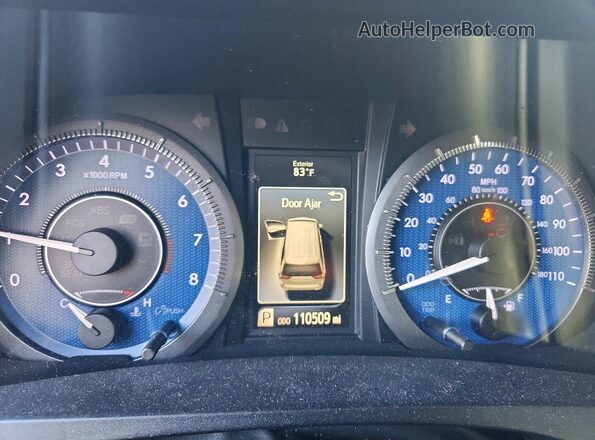 5TDYZ3DCXHS797378 2017 TOYOTA SIENNA Серый Вид щитка приборов
