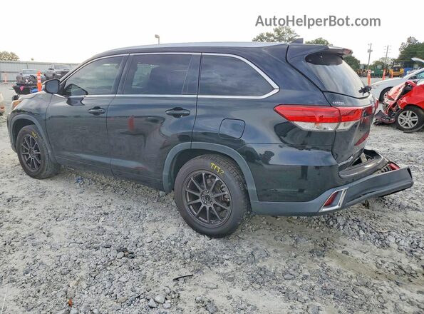 5TDYZRFH8JS276855 2018 TOYOTA HIGHLANDER Black უკანა მარცხენა