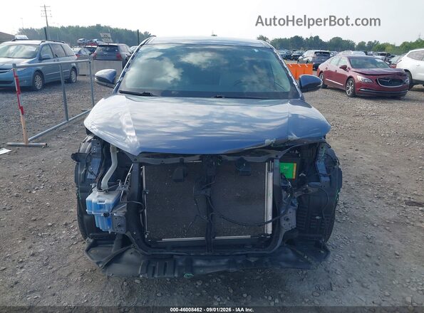 5TDZARFH2JS035773 2018 TOYOTA HIGHLANDER Blue Rear interior view