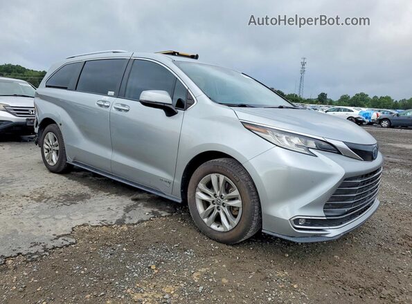 5TDZRKEC7MS005551 2021 TOYOTA SIENNA Silver Առջևի աջ