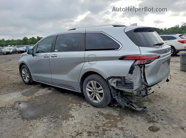 5TDZRKEC7MS005551 2021 TOYOTA SIENNA Silver Հետևի ձախ