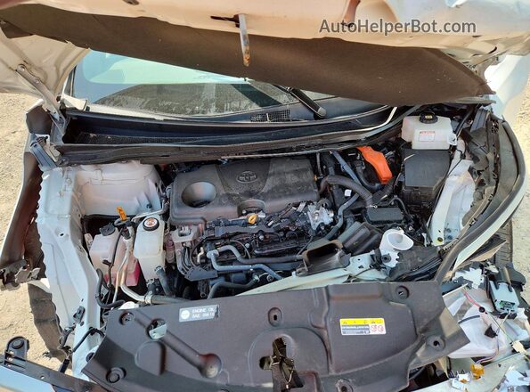 5TDZSKFC4SS156637 2025 TOYOTA SIENNA White ძრავის განყოფილების ხედი
