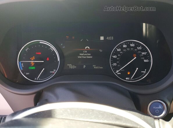 5TDZSKFC8PS087720 2023 TOYOTA SIENNA Серебряный Вид щитка приборов