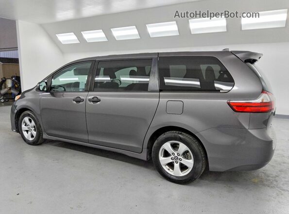 5TDZZ3DC0LS042477 2020 TOYOTA SIENNA Gray Задня ліва чверть