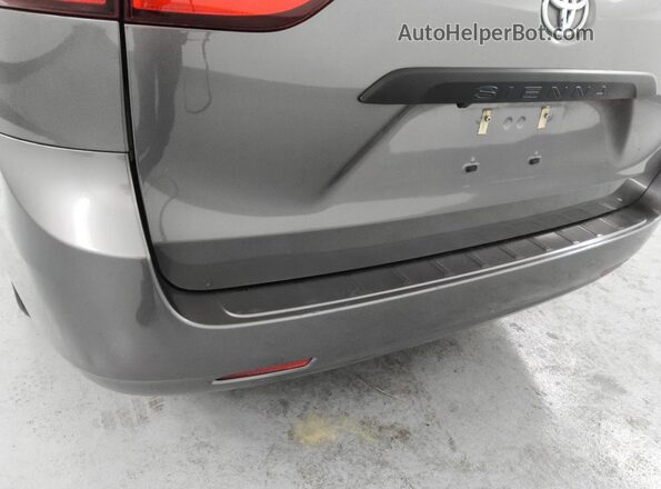 5TDZZ3DC0LS042477 2020 TOYOTA SIENNA Gray 