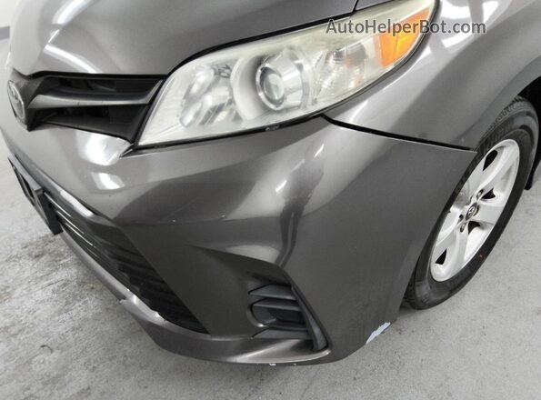 5TDZZ3DC0LS042477 2020 TOYOTA SIENNA Gray 