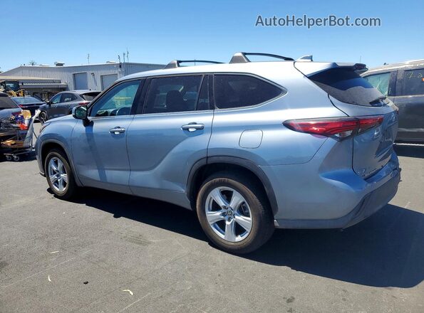 5TDZZRAH6LS009633 2020 TOYOTA HIGHLANDER Silver Задня ліва чверть