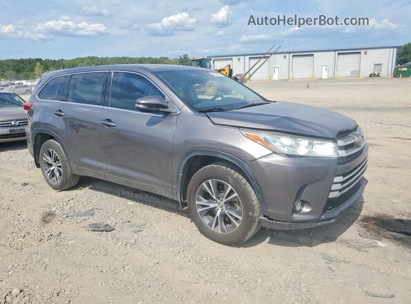 5TDZZRFH0JS247001 2018 TOYOTA HIGHLANDER Gray Առջևի աջ