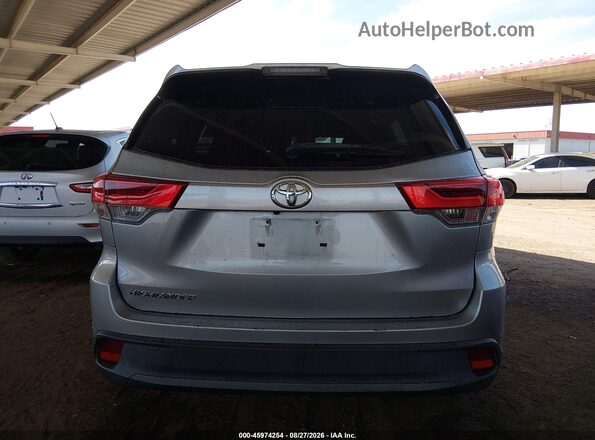 5TDZZRFH3JS236736 2018 TOYOTA HIGHLANDER Серебряный 
