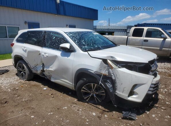5TDZZRFH9JS235123 2018 TOYOTA HIGHLANDER White Առջևի աջ