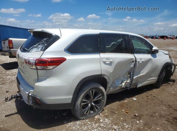 5TDZZRFH9JS235123 2018 TOYOTA HIGHLANDER White Հետևի աջ