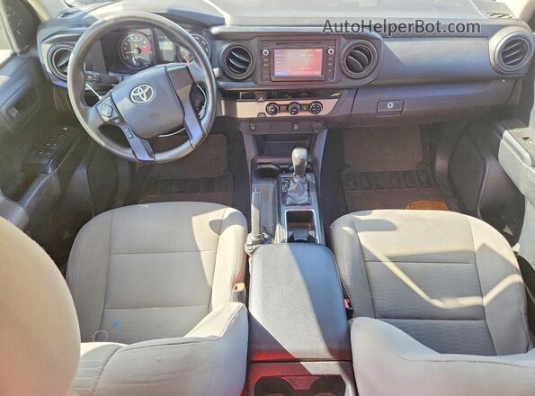 5TFAX5GNXHX092333 2017 TOYOTA TACOMA White წინა პანელის ხედი