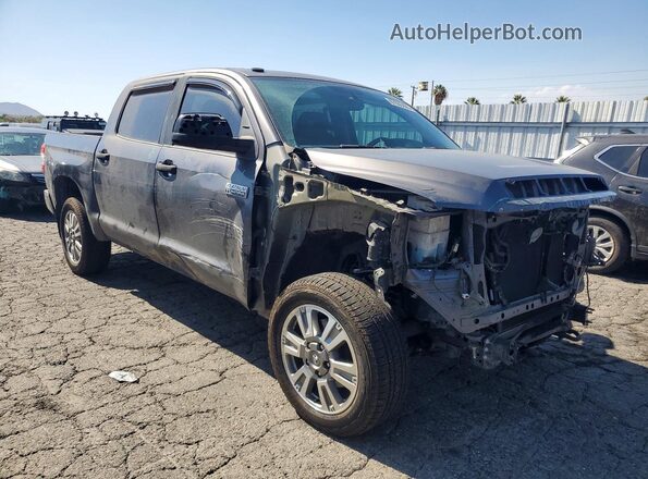 5TFAY5F1XHX616074 2017 TOYOTA TUNDRA Серый Передняя правая четверть