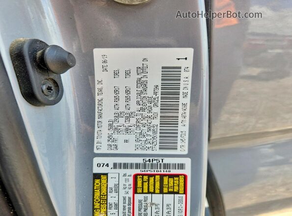 5TFAZ5CN5KX085152 2019 TOYOTA TACOMA Gray Engine compartment view
